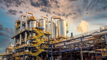 Industrial processing plant